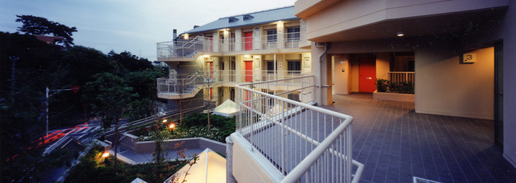 世田谷区立弦巻五丁目住宅・デイホーム弦巻 株式会社 現代計画研究所｜一級建築士事務所